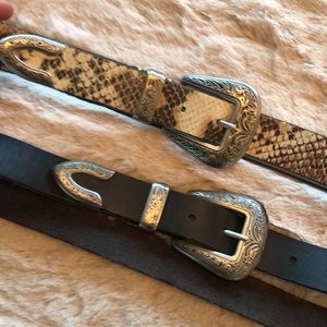 Urban Outfitters western belt bundle